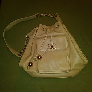 Vintage Chanel Caviar Bucket Bag